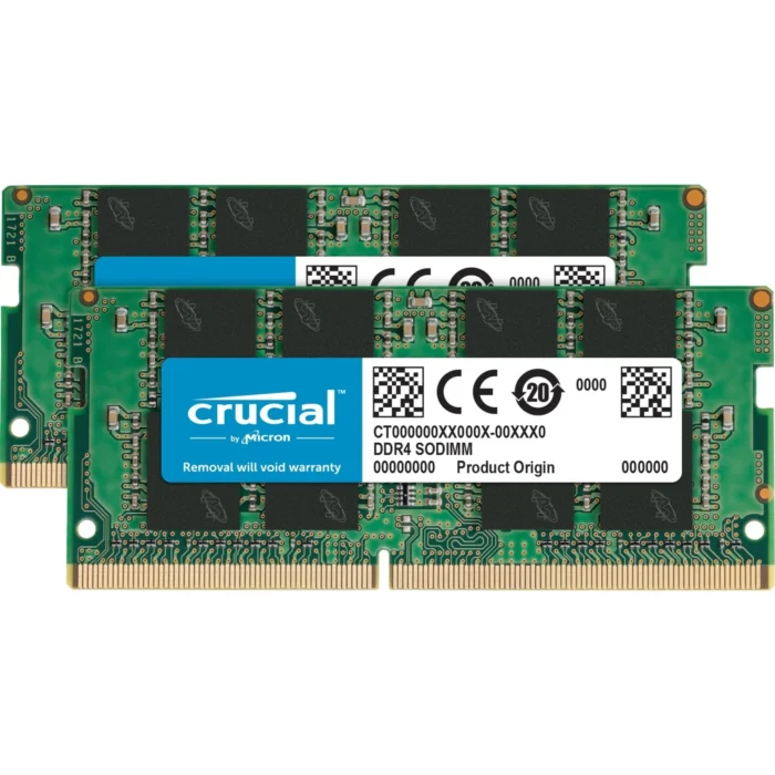 Crucial 2x16GB DDR4 memory module 32 GB 2400 MHz (CT2K16G4SFD824A) - Image 1