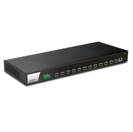 Draytek 12 x 10Gbps SFP+ ports. Layer 2+ managed switch (VSFX2120-K)