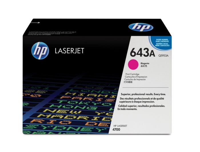 CvzExZONaUmdM2swadRliA.c-r.jpg HP 643A Toner cartridge magenta, 10K pages/5% for HP Color LaserJet 4700 (Q5953A)