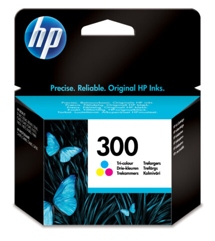 HP 300 Printhead cartridge color, 165 pages ISO/IEC 24711 4ml for HP DeskJet D 2500/OfficeJet J 4500 (CC643EE)