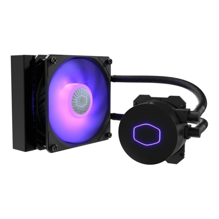 Cooler Master MasterLiquid ML120L V2 RGB Processor All-in-one liquid cooler Black 1 pc(s) (MLW-D12M-A18PC-R2)