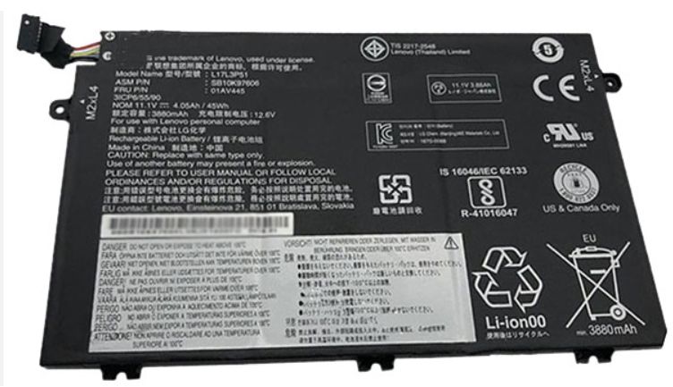 DPIcmdQGz0i5ZnhfqlEOCg.c-r.jpg Lenovo Battery 3c 45Wh LiIon SMP (01AV446)