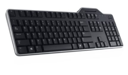 DELL KB-813 keyboard USB QWERTY UK English Black (KB813-BK-UK)