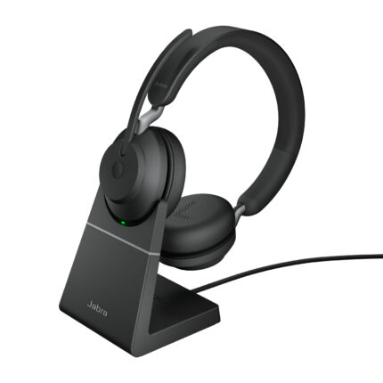 Jabra Evolve2 65 USB-A Black UC Chrg stand Stereo (26599-989-989)