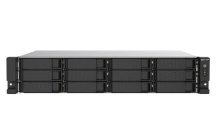 QNAP TS-1273AU-RP-8G NAS Rack (2U) Ethernet LAN Black, Grey V1500B
