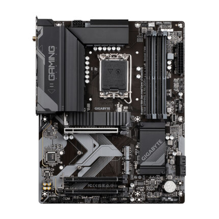 Gigabyte B760 GAMING X AX DDR4 Motherboard - Supports Intel Core 14th Gen CPUs, 8+1+1 Phases Digital VRM, up to 5333MHz DDR4 (OC), 3xPCIe 4.0 M.2, Wi-Fi 6E, 2.5GbE LAN, USB 3.2 Gen 2 (B760 GAMING X AX DDR4)