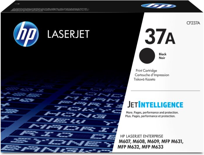 Dn00dcy5iUW-chixDJ41Lg.c-r.jpg HP 37A Toner cartridge, 11K pages ISO/IEC 19752 for HP LaserJet M 607/M 631 (CF237A)