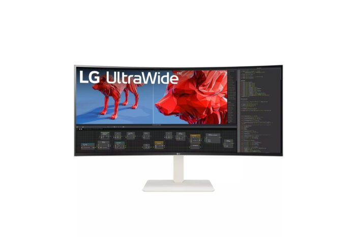 LG 38WR85QC-W computer monitor 96.5 cm (38") 3840 x 1600 pixels UltraWide Quad HD LCD White