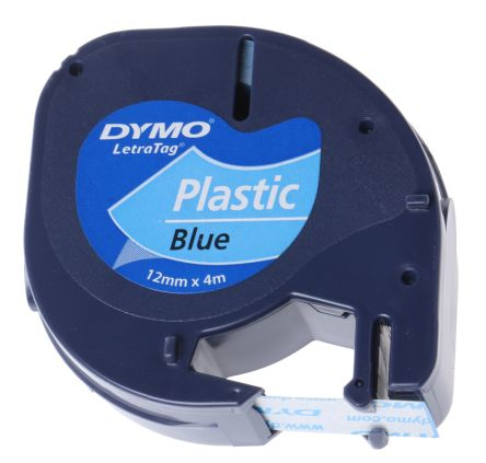 E4ova1nE8U6-BoZMDXUlNw.c-r.jpg Dymo 91205/S0721650 DirectLabel-etikettes Polyester blue 12mm x 4m for Dymo LetraTag (S0721650)