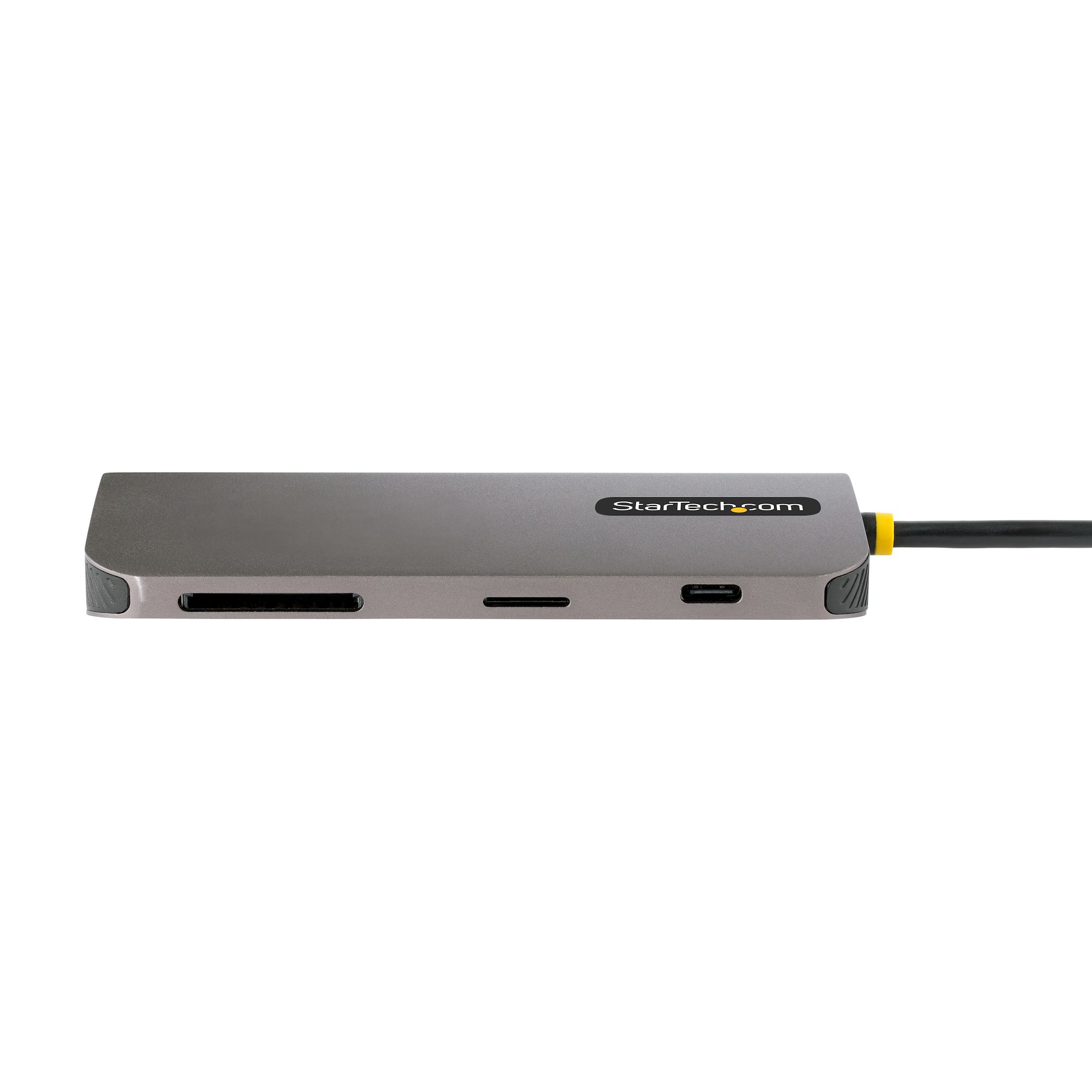 E6FZSOOjJUKXMhl99GsLLQ.c-r.jpg StarTech.com USB C Multiport Adapter 4K 60Hz HDMI Video, 3 Pt 5Gbps USB-A Hub, 100W USB Power Delivery Pass-Through/GbE/SD/MicroSD, 12"/30cm Cable, Travel Laptop Docking Station