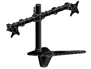 iiyama DS1002D-B1 monitor mount / stand 76.2 cm (30") Black (DS1002D-B1)