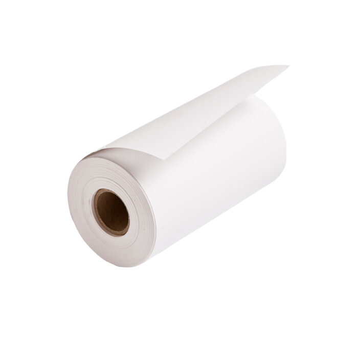 EC5BaHBYzE-fFZWCEfo5pg.c-r.jpg Brother RD-M01E5 Thermal-transfer paper white 102mm for Brother TD-4000 (RDP08E5) - Image 1