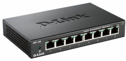 D-Link DES-108 Unmanaged Black (DES-108/B)