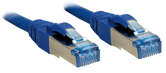 Lindy 5m Cat.6A S/FTP networking cable Blue Cat6a S/FTP (S-STP)