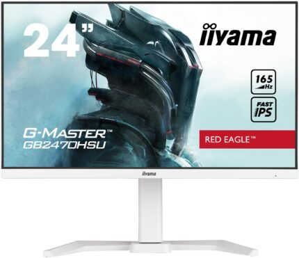 iiyama GB2470HSU-W5 computer monitor 58.4 cm (23") 1920 x 1080 pixels Full HD LED White (GB2470HSU-W5)