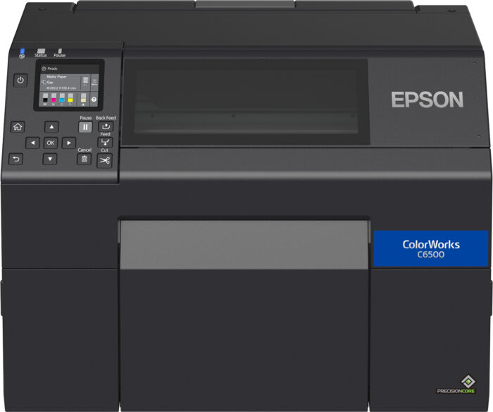 Epson ColorWorks CW-C6500AE label printer Inkjet Colour 1200 x 1200 DPI 85 mm/sec Wired Ethernet LAN (C31CH77102)