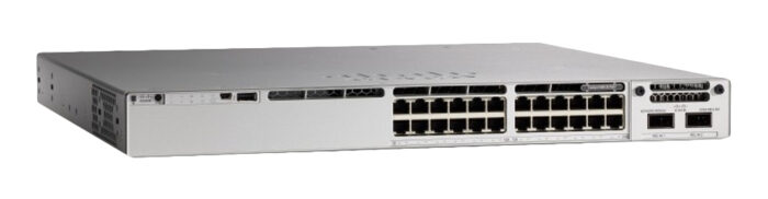 Cisco Catalyst C9300-24UX-E network switch Managed L2/L3 10G Ethernet (100/1000/10000) Power over Ethernet (PoE) 1U Grey (C9300-24UX-E)