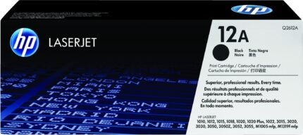 HP 12A Toner cartridge black, 2K pages ISO/IEC 19752 for Canon LBP-3000 (Q2612A)