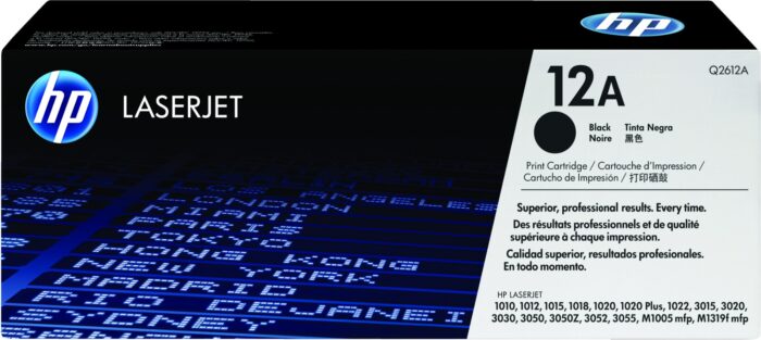 F6MkVuZmmkOYygrP2OQNxg.c-r.jpg HP 12A Toner cartridge black, 2K pages ISO/IEC 19752 for Canon LBP-3000 (Q2612A)