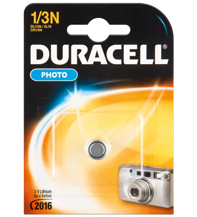 Duracell CR1/3 N (DL1/3 N) 1-BL Single-use battery Lithium (DL1/3N)