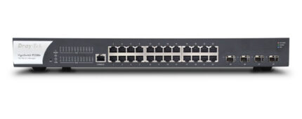 DrayTek VSP2280X-K network switch Managed L2 Gigabit Ethernet (10/100/1000) Power over Ethernet (PoE) 1U Black (VSP2280X-K)