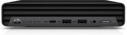 HP Elite Mini 600 G9 Intel Core i5 i5-12500T 8 GB DDR5-SDRAM 256 GB SSD Windows 11 Pro Mini PC Black (64J15EA#ABU)