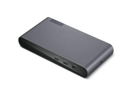 Lenovo 40B30090EU laptop dock/port replicator 2 x USB 3.2 Gen 2 (3.1 Gen 2) Type-C Grey (40B30090EU)