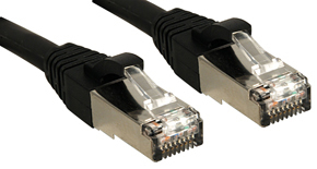 Lindy 45602 networking cable Black 1 m Cat6 SF/UTP (S-FTP)