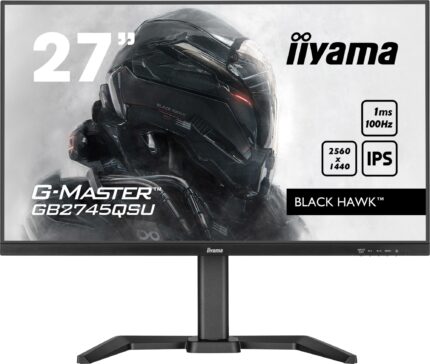 iiyama G-MASTER GB2745QSU-B1 computer monitor 68.6 cm (27") 2560 x 1440 pixels 2K Ultra HD LED Black (GB2745QSU-B1)