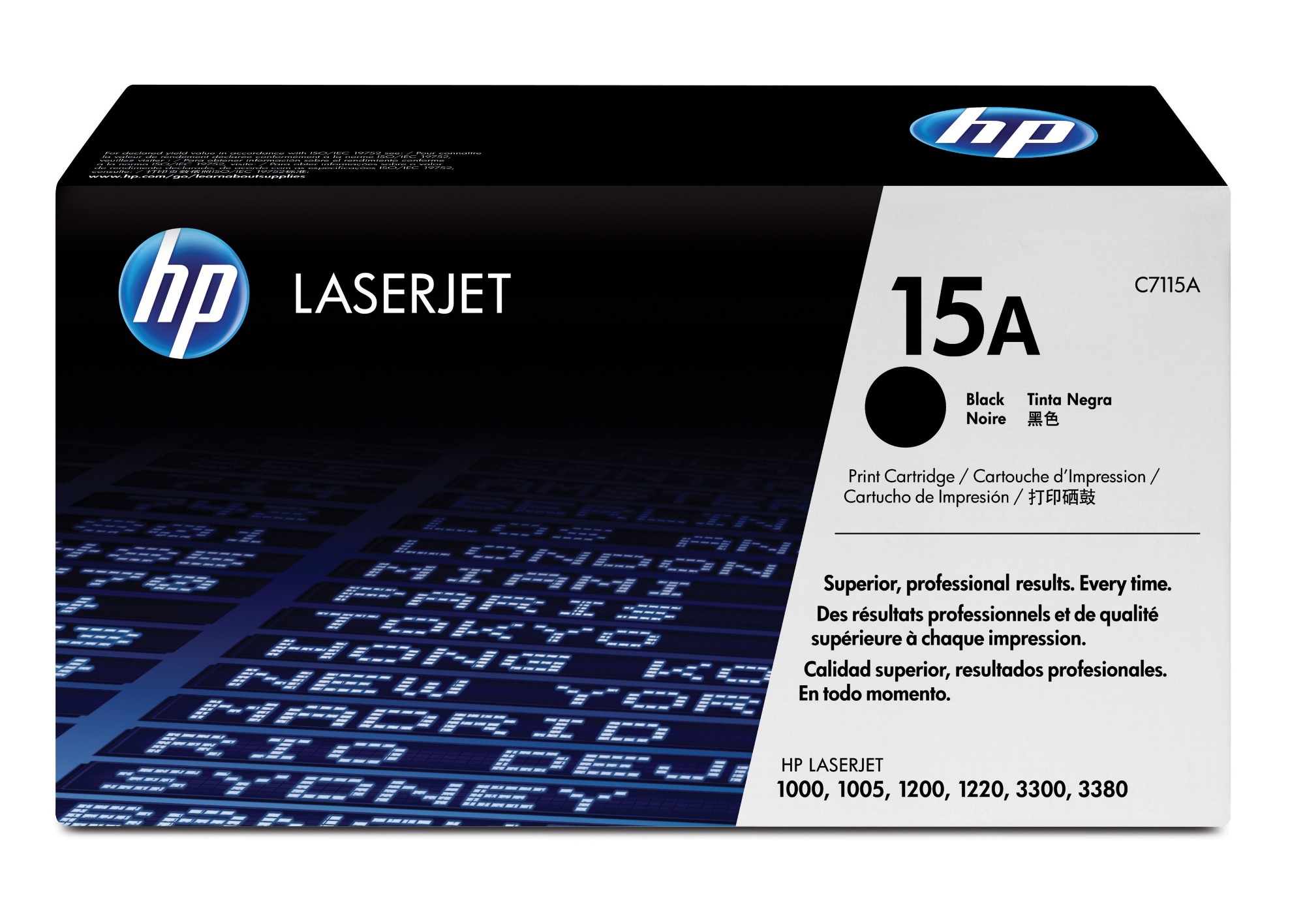 FdNKGjiT2EyciLbJuvLjtw.c-r.jpg HP 15A Toner cartridge black, 2.5K pages ISO/IEC 19752 for Canon LBP-25/HP LaserJet 1000/HP LaserJet 1200 (C7115A)
