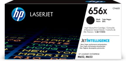 HP 656X Toner cartridge black, 27K pages ISO/IEC 19752 for HP LaserJet M 652 (CF460X)