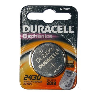 Duracell DL2430 household battery Single-use battery Lithium (DL2430)