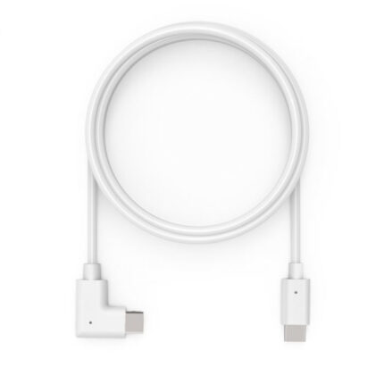 Compulocks 6ft Charge & Data USB-C to USB-C 90-Degree Cable Right Angle White (6FTALLUSBC)