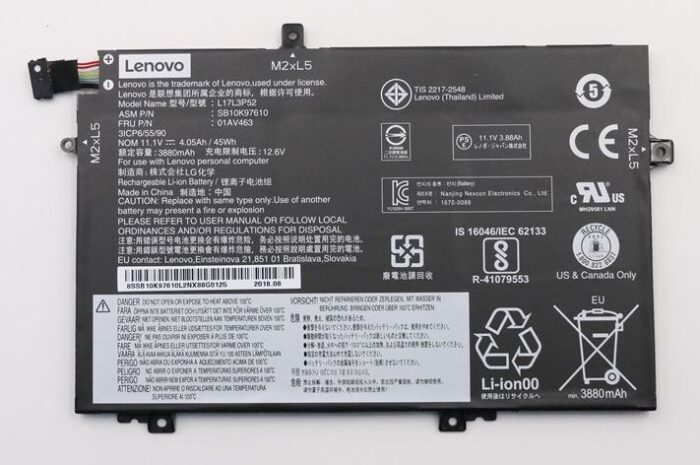 GKwRWihtSEusDHIvRZphDw.c-r.jpg Lenovo Battery Internal 3C 45WH LI (FRU01AV463)