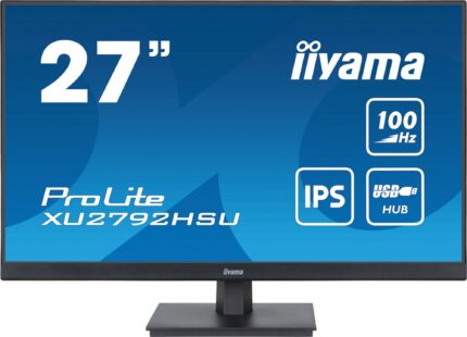 iiyama ProLite computer monitor 68.6 cm (27") 1920 x 1080 pixels Full HD LED Black (XU2792HSU-B6)