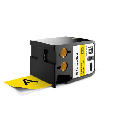 Dymo 1868775 DirectLabel-etikettes Vinyl black on yellow 54mm x 7m for Dymo Rhino XTL-500 (1868775)