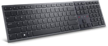 DELL KB900 keyboard RF Wireless + Bluetooth QWERTY UK English Graphite (KB900-GR-UK)