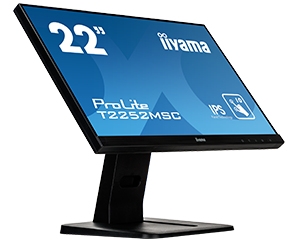 iiyama T2252MSC-B1 POS monitor 54.6 cm (21.5") 1920 x 1080 pixels Full HD Touchscreen (T2252MSC-B1)