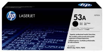 HP53A Toner cartridge black, 3K pages ISO/IEC 19752 for HP LaserJet P 2015 (Q7553A)