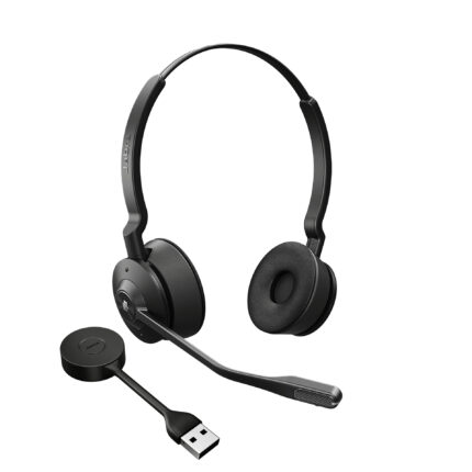 Jabra Engage 55 Headset Wireless Head-band Office/Call center Black, Titanium (9559-450-111)