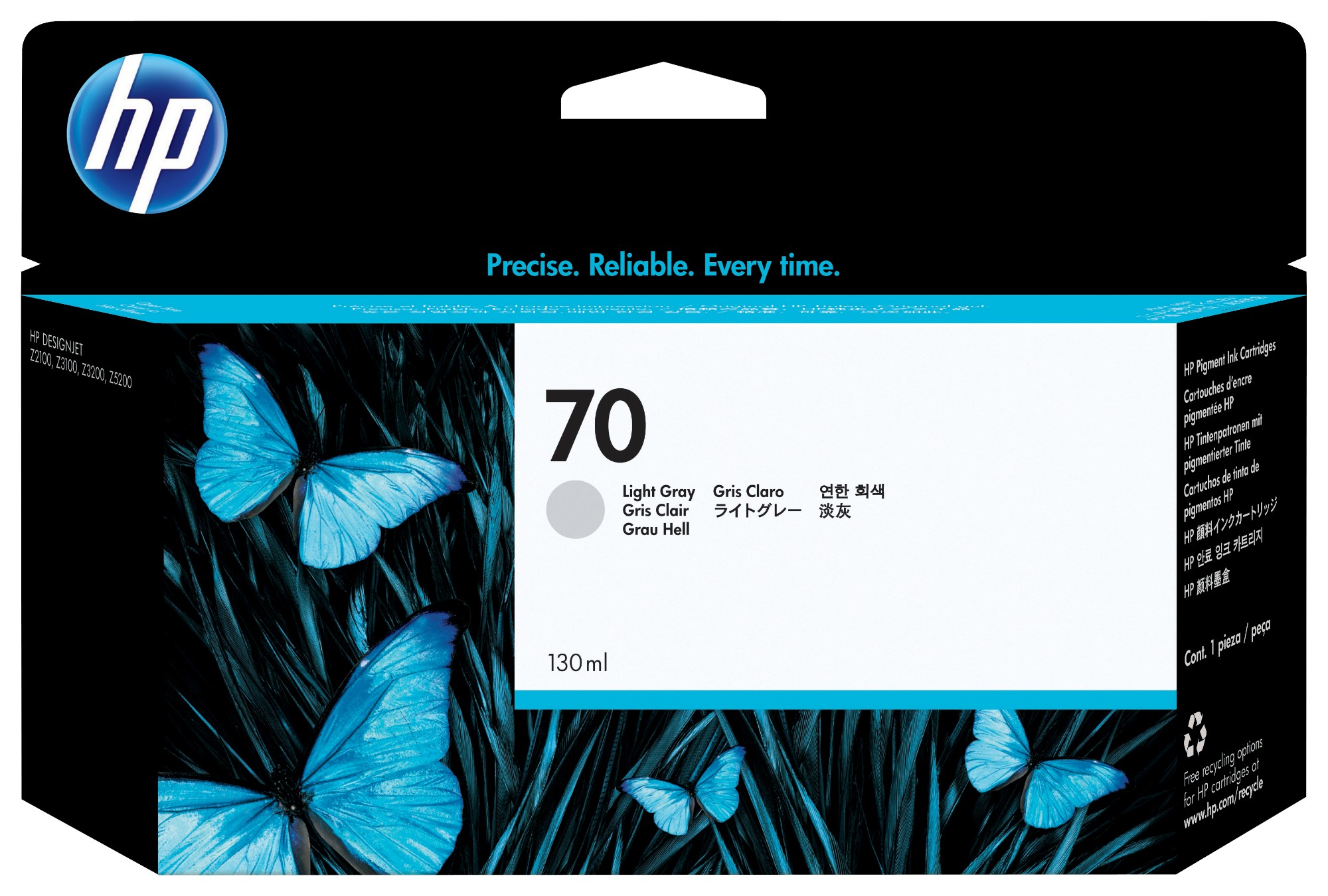 HG0ox5QmtkulCrdez7Hrrg.c-r.jpg HP /70 Ink cartridge photo gray 130ml for HP DesignJet Z 2100/3100/3200/5200/5400 (C9451A)