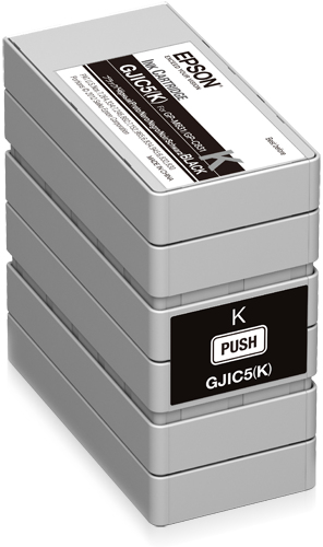 Epson C13S020563/GJIC5(K) Ink cartridge black 97,8ml for Epson GP-C 831/M 831 (C13S020563)