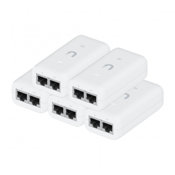 Ubiquiti 5-Pack PoE Power Adaptor 48V 802.3af - U-POE-AF (5 Pieces Kit)