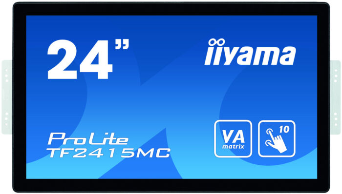 iiyama ProLite TF2415MC-B2 computer monitor 60.5 cm (23.8") 1920 x 1080 pixels Full HD LCD Touchscreen Multi-user Black (TF2415MC-B2)