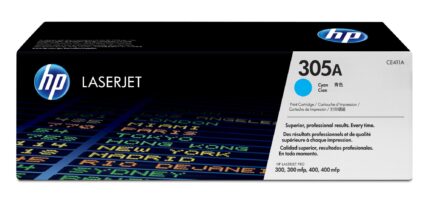 HP 305A Toner cartridge cyan, 2.6K pages ISO/IEC 19798 for HP LaserJet M 375 (CE411A)