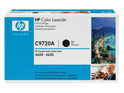 HP Toner cartridge black, 9K pages/5% for Canon LBP-85/HP Color LaserJet 4650 (C9720A)