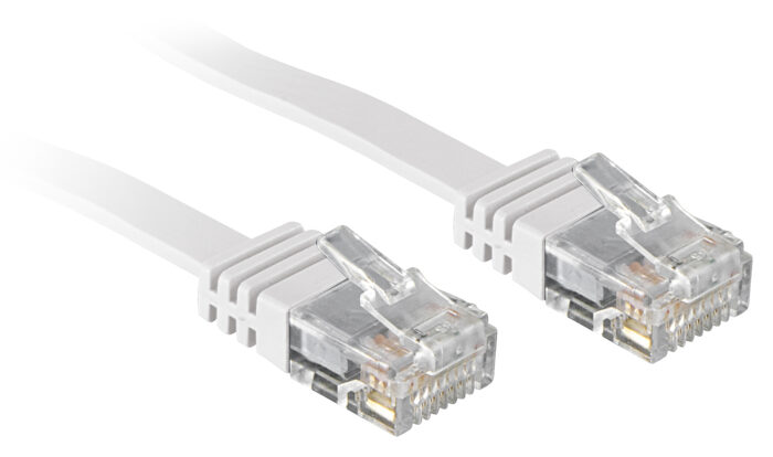 Lindy 5m Cat.6 networking cable White Cat6