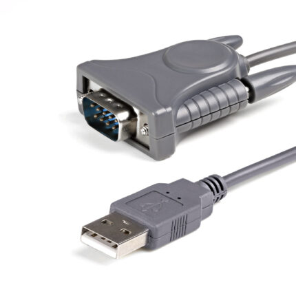 StarTech.com USB to RS232 DB9/DB25 Serial Adapter Cable - M/M