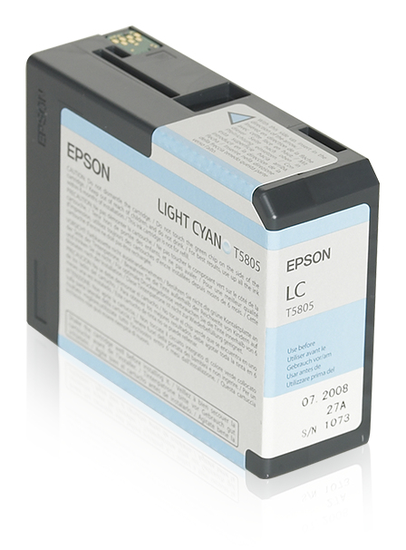 IDlxx_ivj0ClS2vRomOAOg.c-r.jpg Epson C13T580500/T5805 Ink cartridge light cyan 80ml for Epson Stylus Pro 3800/3880 (C13T580500)