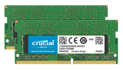 Crucial 2x16GB DDR4 memory module 32 GB 2400 MHz (CT2K16G4SFD824A)